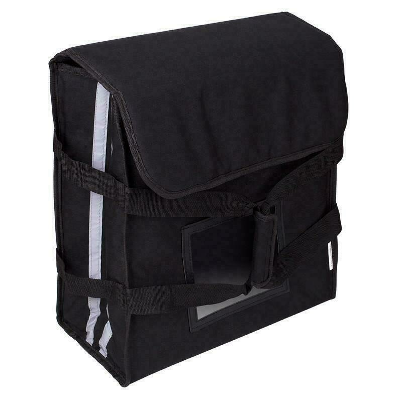 Black Pizza Delivery Bag 15"