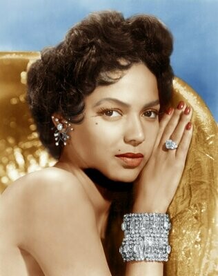Dorothy Dandridge Inspired Short Curly Lace Wig