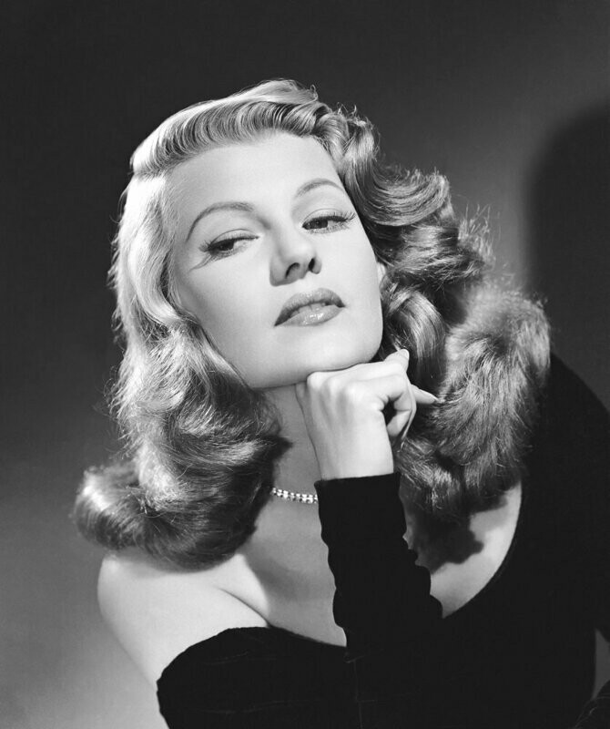 Rita Hayworth Inspired Bodywave Full Lace Wig