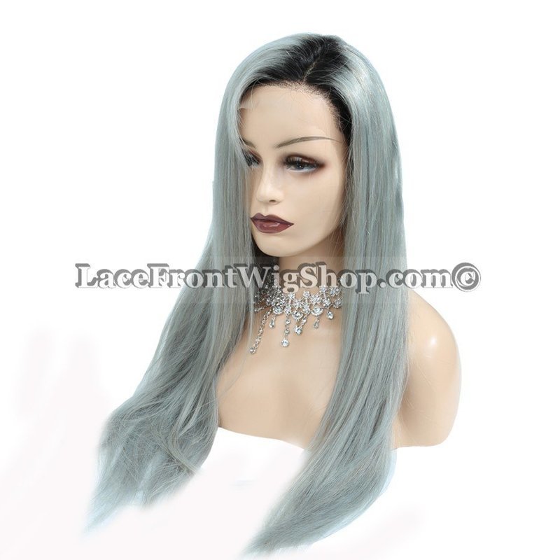 Custom Daisy Straight Ombre Lace Wig