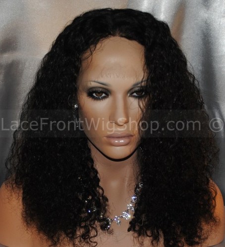 Birdie Raw Human Hair Tight Curl Lace Wig