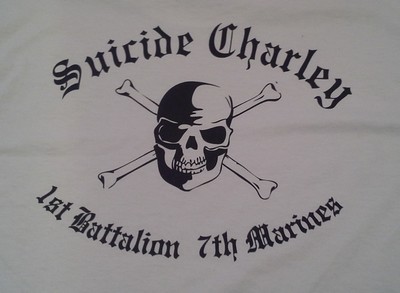 Suicide Charley Long Sleeve T-Shirt Medium (White)
