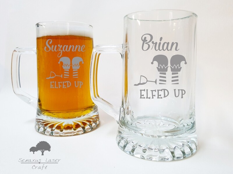 Personalised stern tankard, great for wedding, birthday, christmas gifts. LTA71