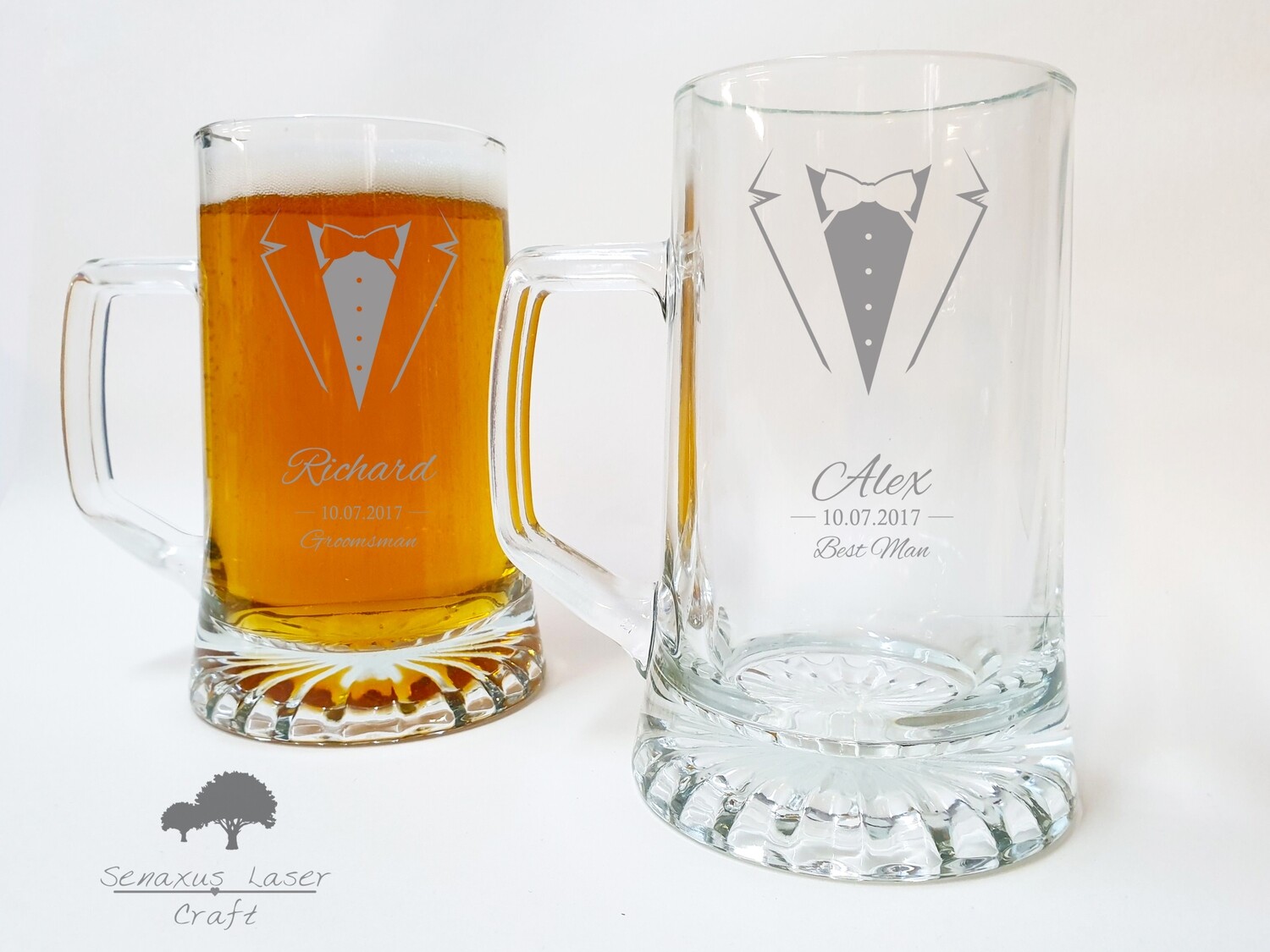 Personalised stern tankard, great for wedding, birthday, christmas gifts. LTA52