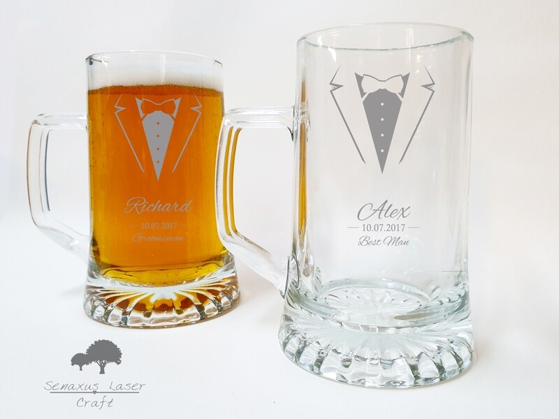 Personalised stern tankard, great for wedding, birthday, christmas gifts. LTA52