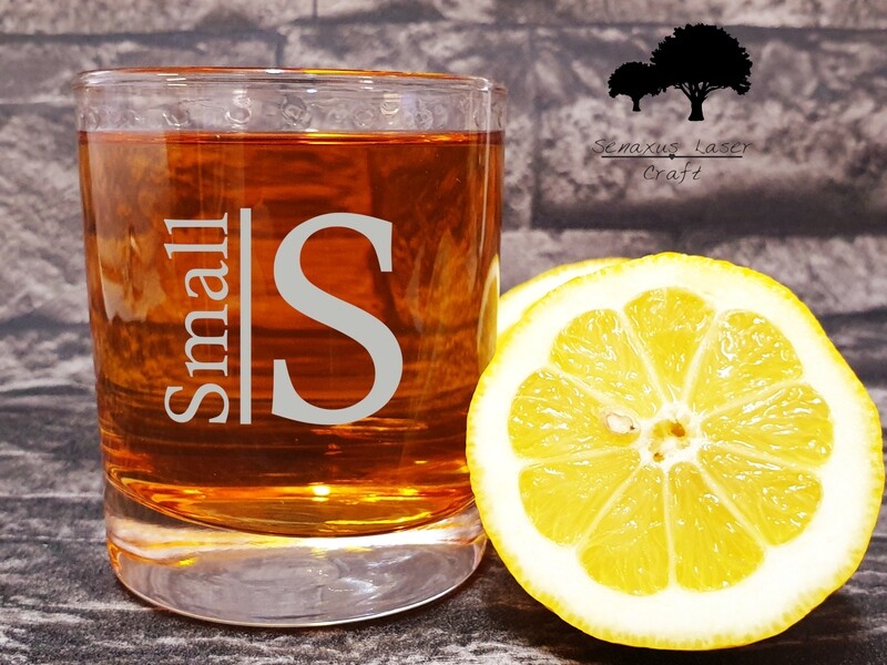 Fun Personalised &quot;Name and initial&quot; Spirit 10 oz whiskey Glass. Great Birthday and Christmas Gift for a Friend or loved one. WTA1
