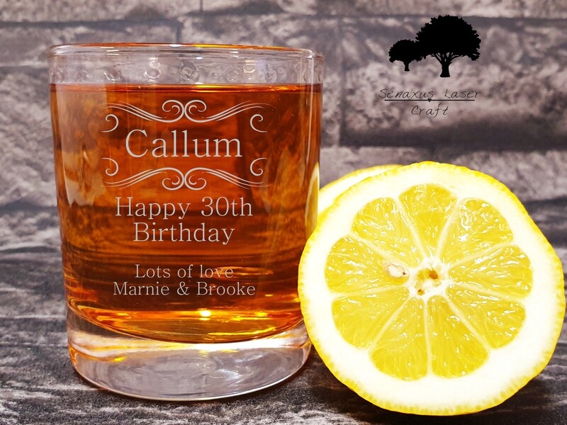 Personalised 10 oz Whiskey Glass Tumbler Perfect Wedding gift Great for Ushers, Best Men, Father Of The Groom, Stag Party. WTA2