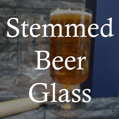 Stemmed Beer Glass
