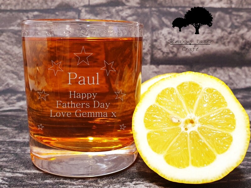 Personalised 10 oz Whiskey Glass Tumbler Perfect for birthday, christmas fathers day mothers day gifts. WTA31