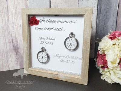 When Time Stood Still, Pocket Watch, Birth time art, Mother&#39;s Day Print, For Mum, Birthday art, From the kids, Birth Gift, Christmas Gift V2