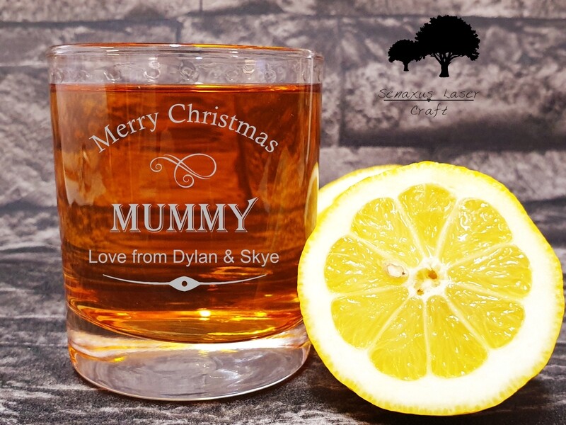 Personalised 10 oz Whiskey Glass Tumbler Perfect Birthday, christmas fathers day mothers day gift. WTA48B