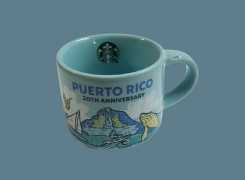 Starbucks Puerto Rico 20th Anniversary Expresso Mug
