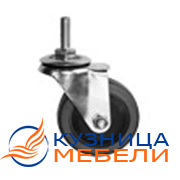 Колесо (резьба М-10) диам.80мм