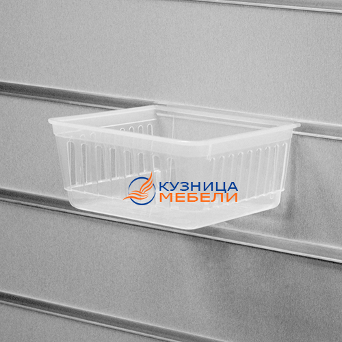 Короб пластиковый прозрачный