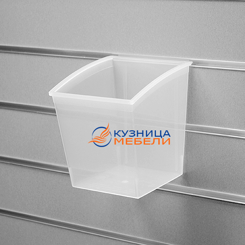 Короб пластиковый прозрачный