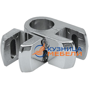 Cоединительный узел поворотный для ДСП/стекла
