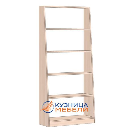 Стеллаж из ДСП ламинированной, оклеенной кромкой ПВХ 0,4 мм