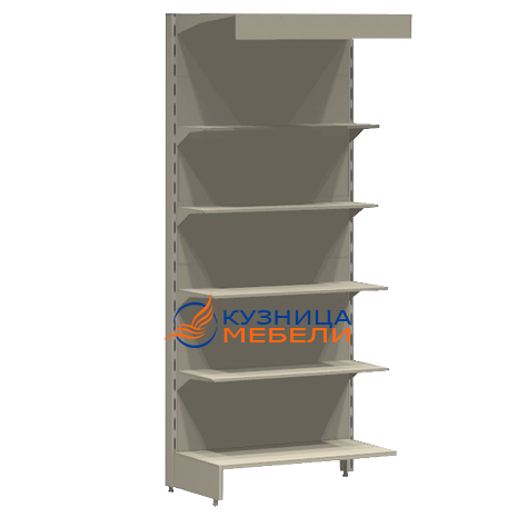 Металлические стеллажи для продуктового магазина