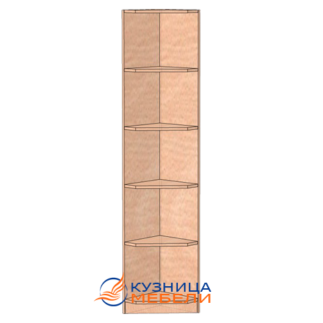Стеллаж угловой из ДСП