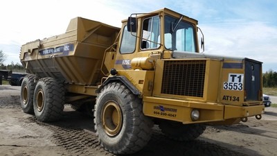 1985 Volvo A25 Articulated Truck