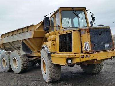 1989 Volvo A25 Articulated Truck