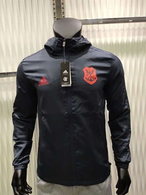 agasalho flamengo branco 2019