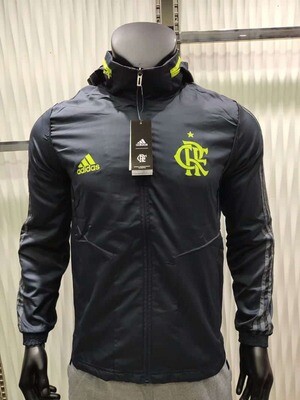 corta vento flamengo cinza