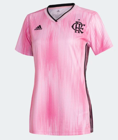 Camisa Flamengo Outubro Rosa Adidas 2019