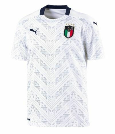Camisa Branca  Away  da Itália 2019-2020 PUMA