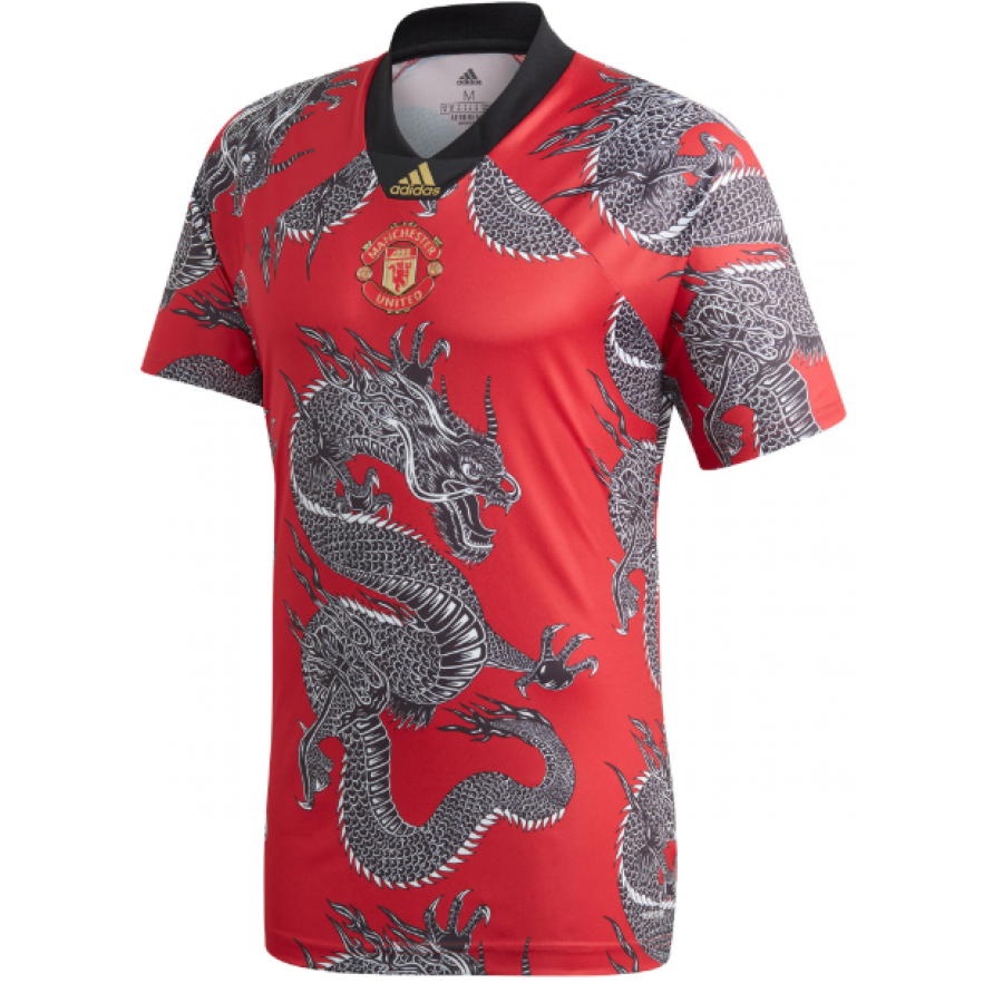 Camisa Adidas Manchester United 2019 2020 Ano Novo Chines - Personalização Especial