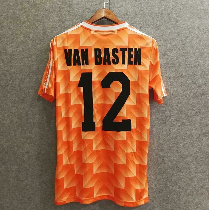 Camisa Holanda Retrô 1988 - Van Basten 12