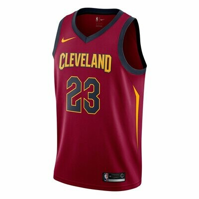 Camiseta Regata Nike Cleveland Cavaliers Swingman NBA - Lebron James - Vermelho e Marinho