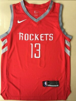 Regata Swingman NBA Houston Rockets James Harden Nike Road - Vermelho