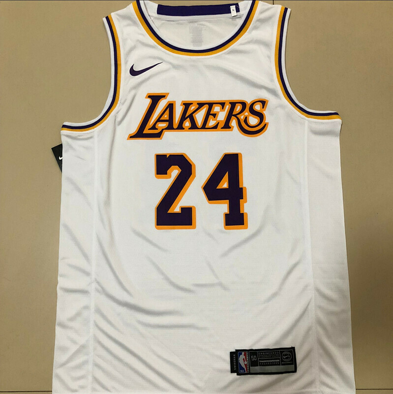 Camiseta Regata Nike NBA Amarela Lakers Kobe Bryant 24