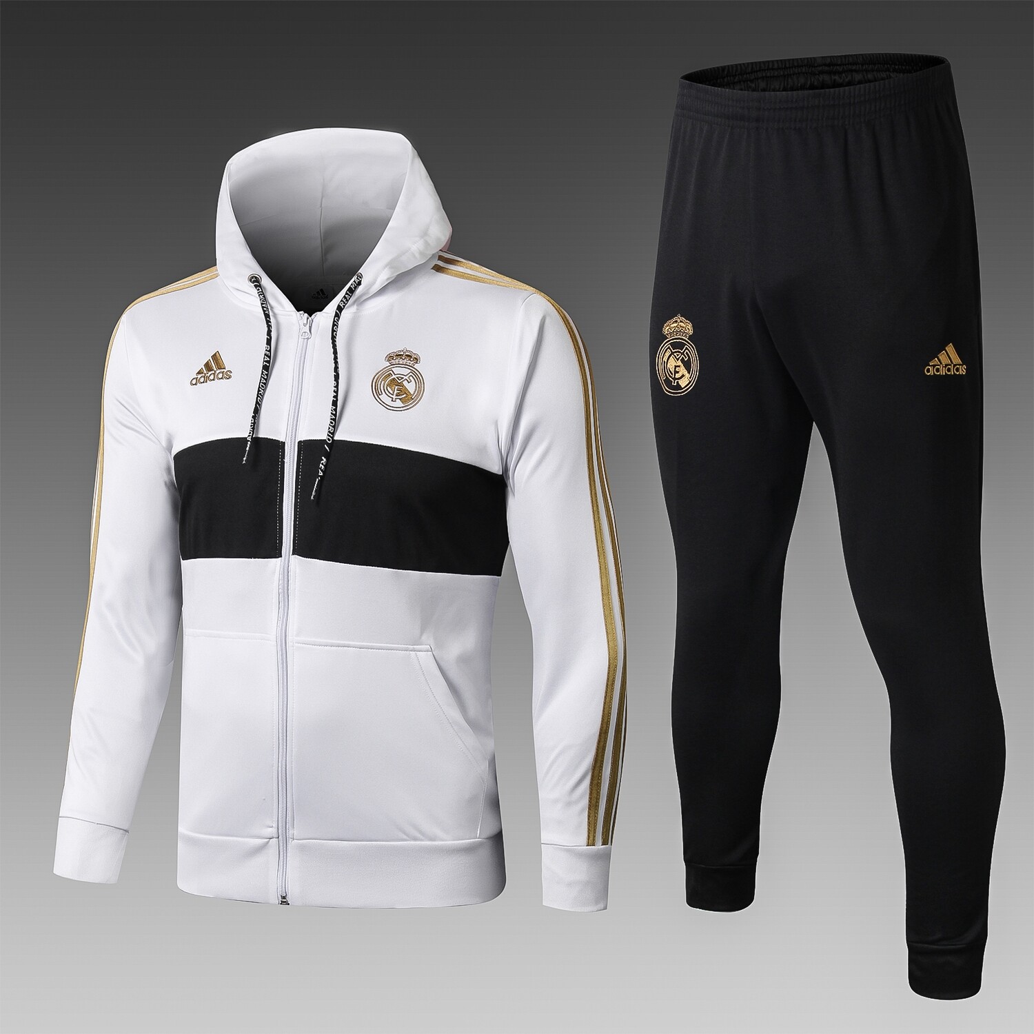 casaco real madrid branco