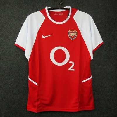 Camisa  Arsenal 2002-2004 Pronta entrega