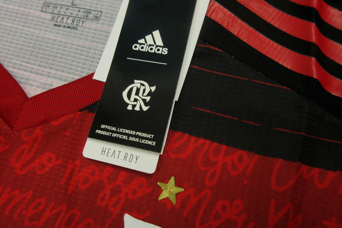 camisa flamengo jogo 1 authentic adidas 2019