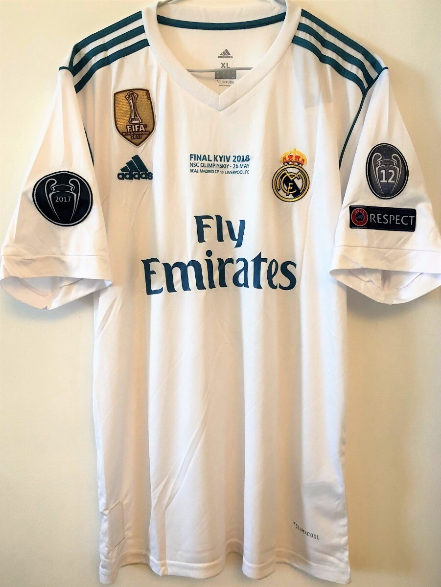 Camisa Real Madrid Final Champions 2018 com patch