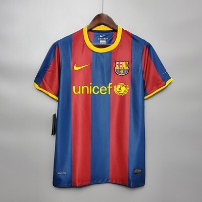 CAMISA BARCELONA HOME 2010/2011 RETRÔ