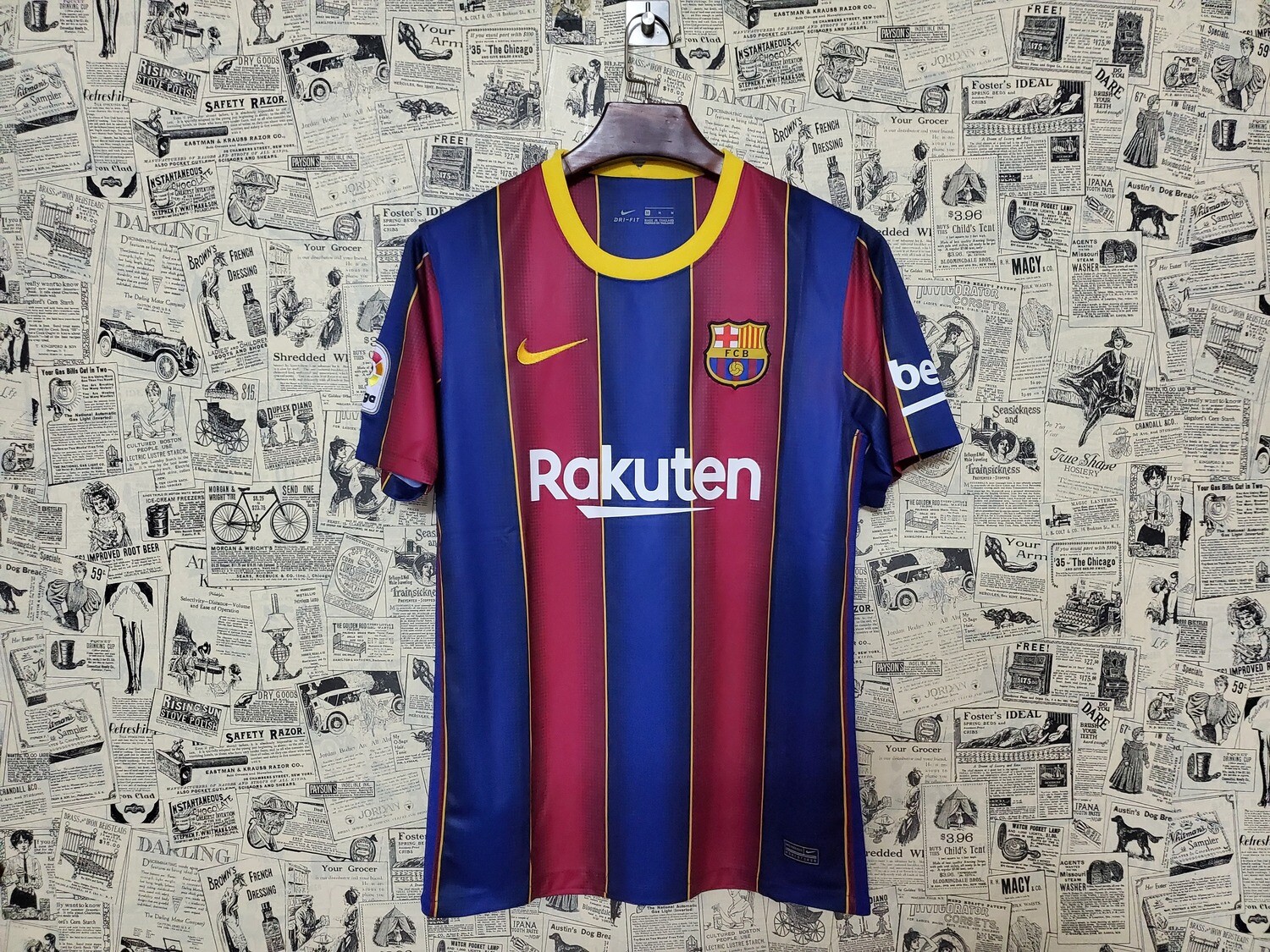 Camisa  Barcelona Home 2020-2021 Nike Pronta Entrega