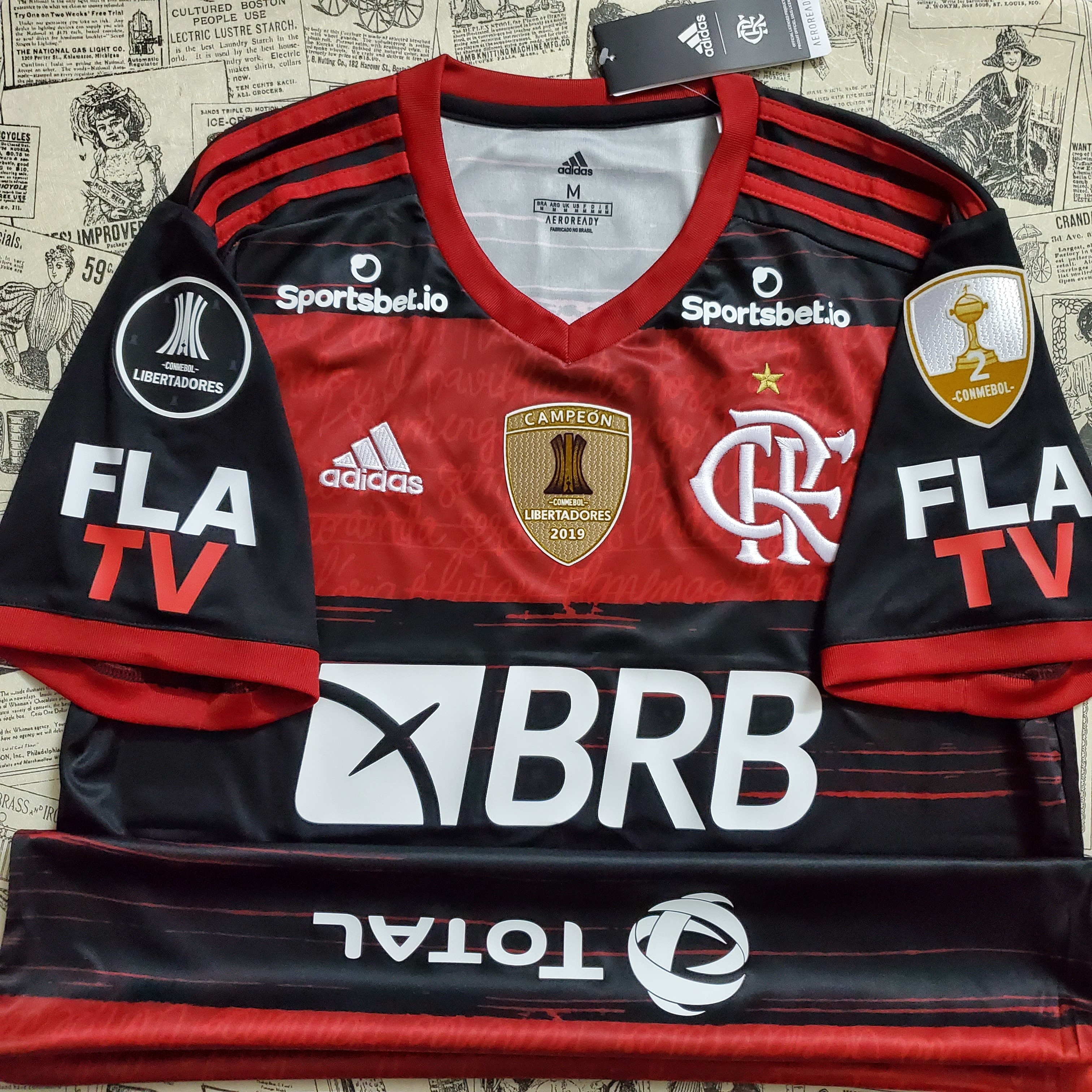 Camisa flamengo fla tv Clearance