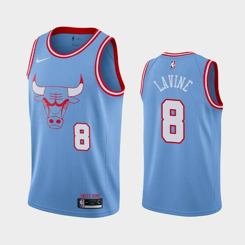 Camisa Regata Nike Chicago Bulls City Edition-Masculina LAVINE 8