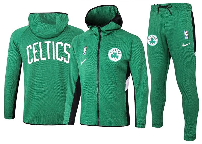 Agasalho casaco com Capuz NBA Boston Celtics Showtime Therma Flex