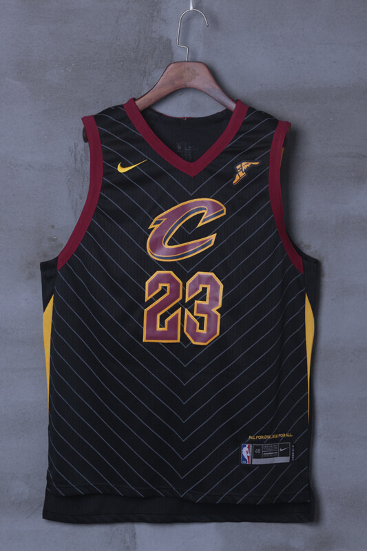 Camisa Nba Cleveland Cavaliers Preto Nº23 James