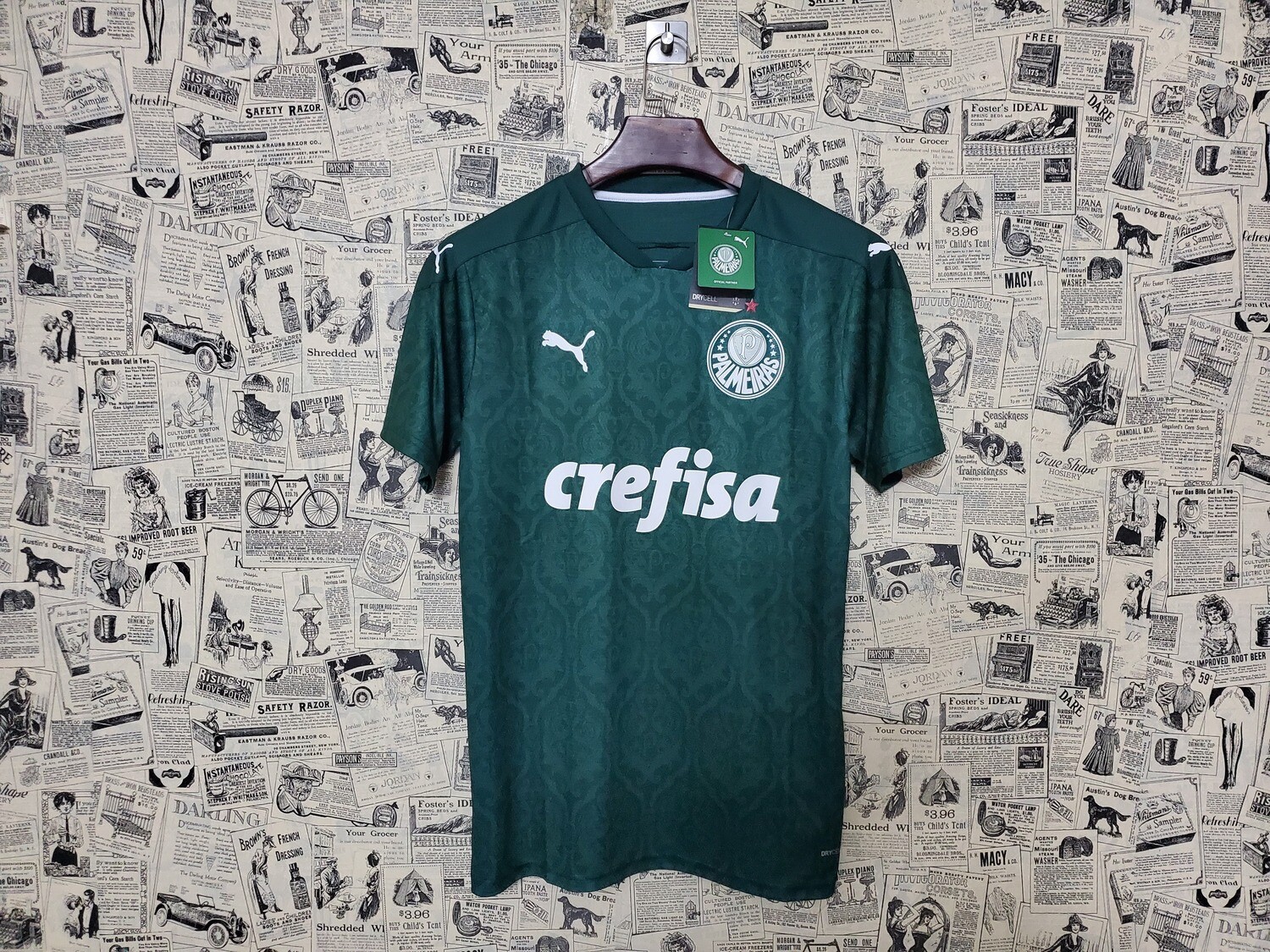 Camisa Palmeiras Puma I 20/21 Verde  Masculina Pronta Entrega