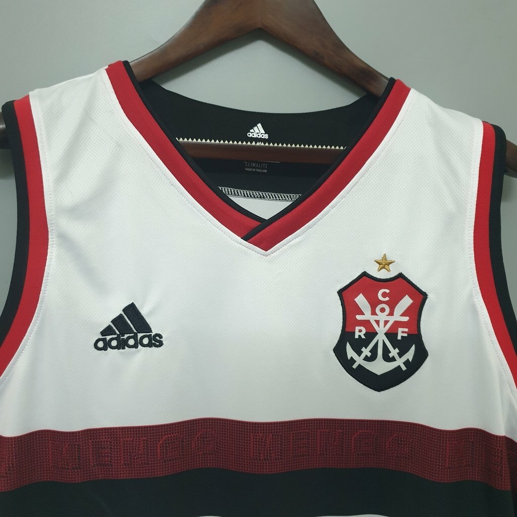 regata flamengo basquete branca