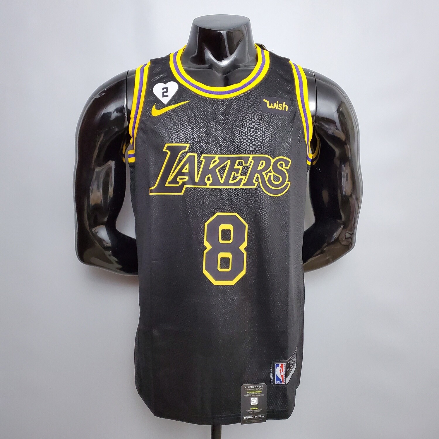 Regata Kobe Bryant #8 Lakers Comemorativo Edition