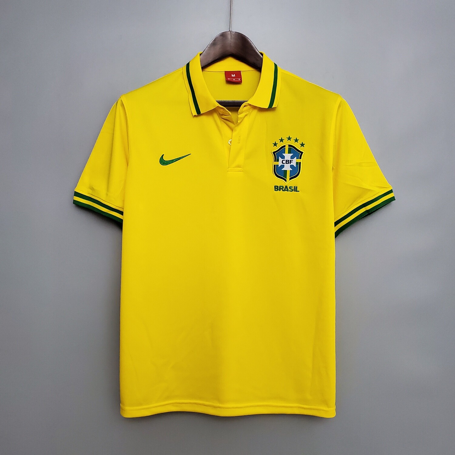 Camisa Polo Amarela  Seleção Brasileira