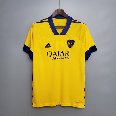 Camisa Boca Juniors Uniforme três 2021  Adidas