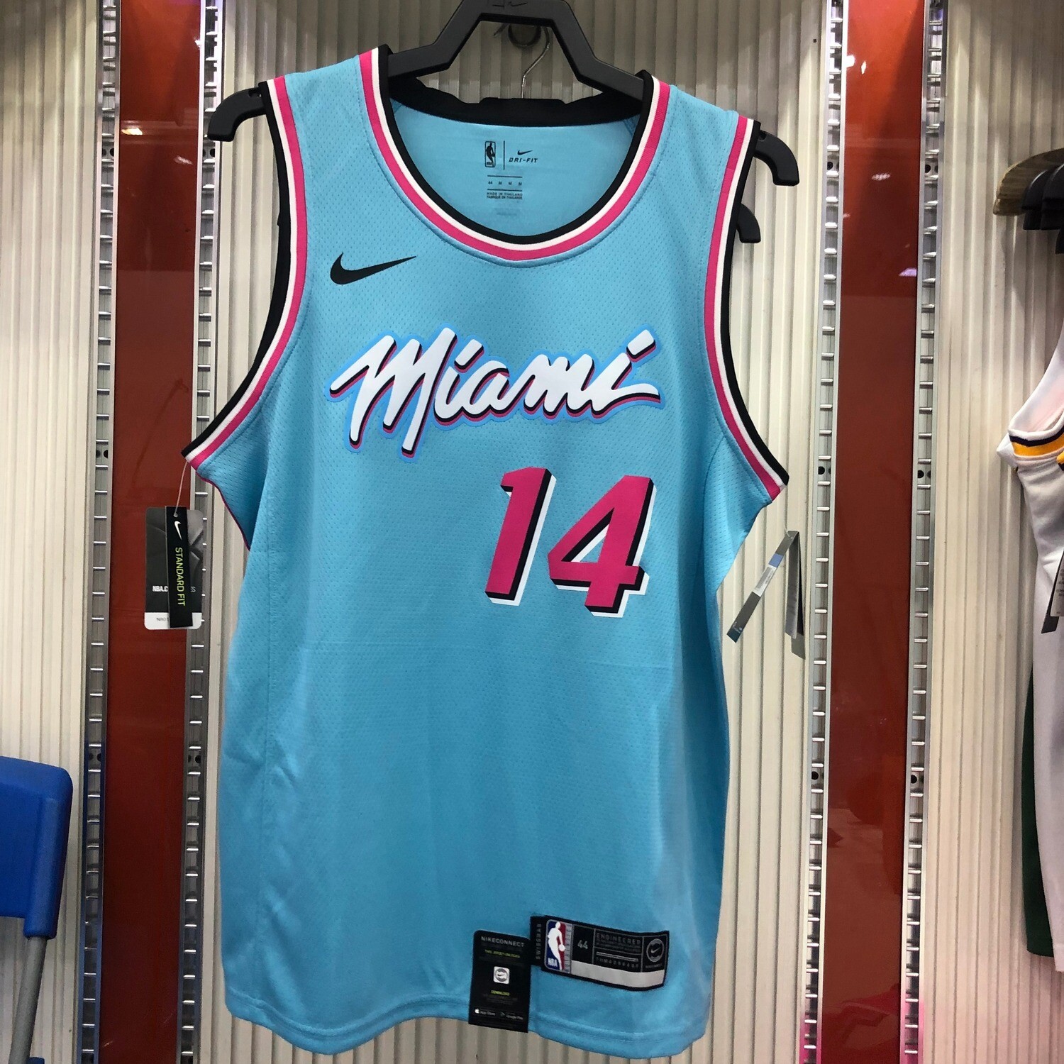 Camiseta Esportiva Regata Basquete NBA Miami Heat Vice Numero 14 HERRO